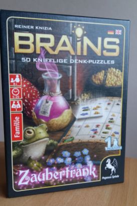 Das Brains-Spiel Zaubertrank bietet 50 knifflige Rätsel in verschiedenen Schwierigkeitsstufen